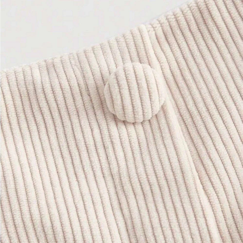 SHEIN Tan A-Line Mini Skirt for Work